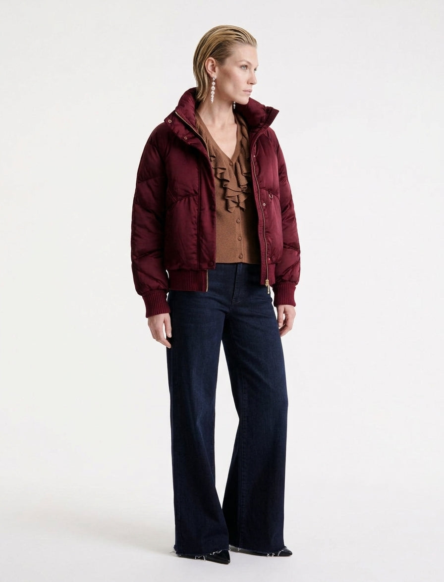 Bomber con dettagli in maglia MARELLA