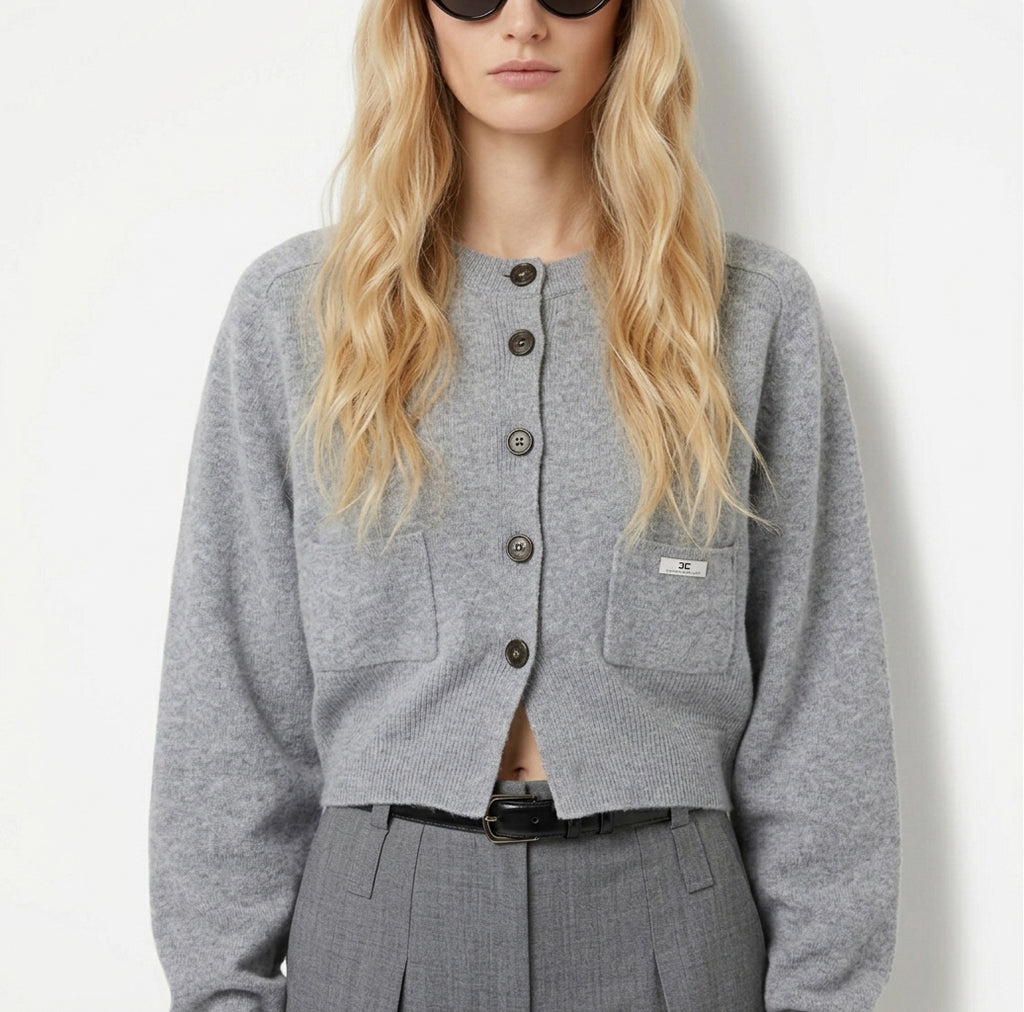 Cardigan in lana e cachemire Elisabetta Franchi