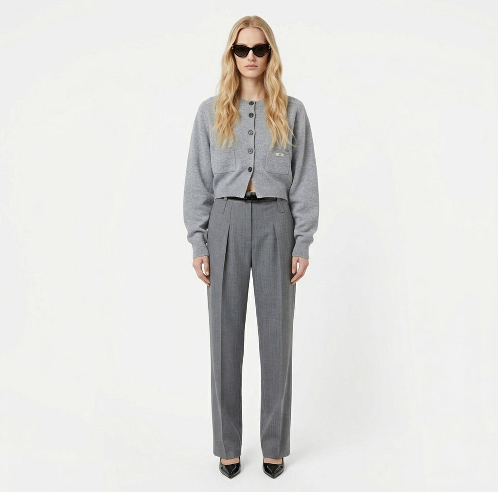 Cardigan in lana e cachemire Elisabetta Franchi
