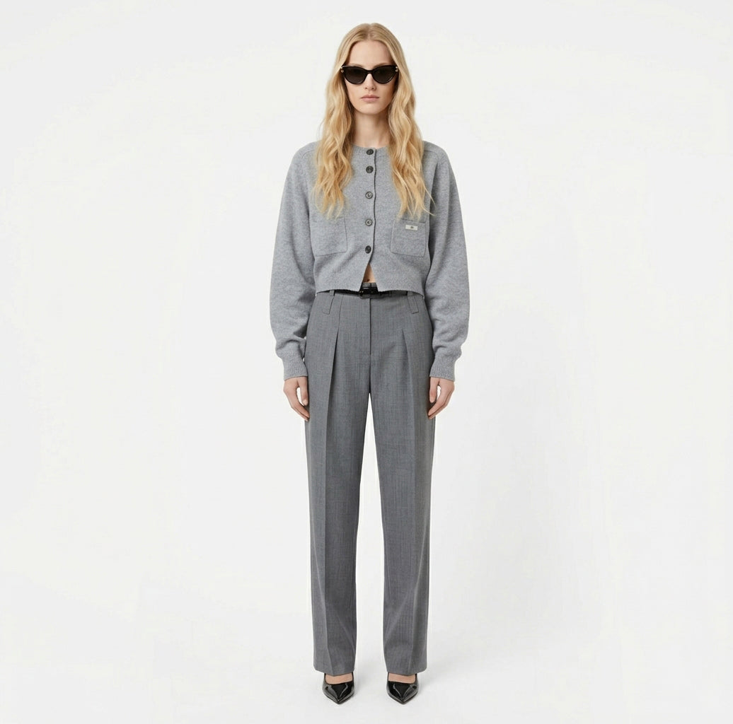 Cardigan in lana e cachemire Elisabetta Franchi