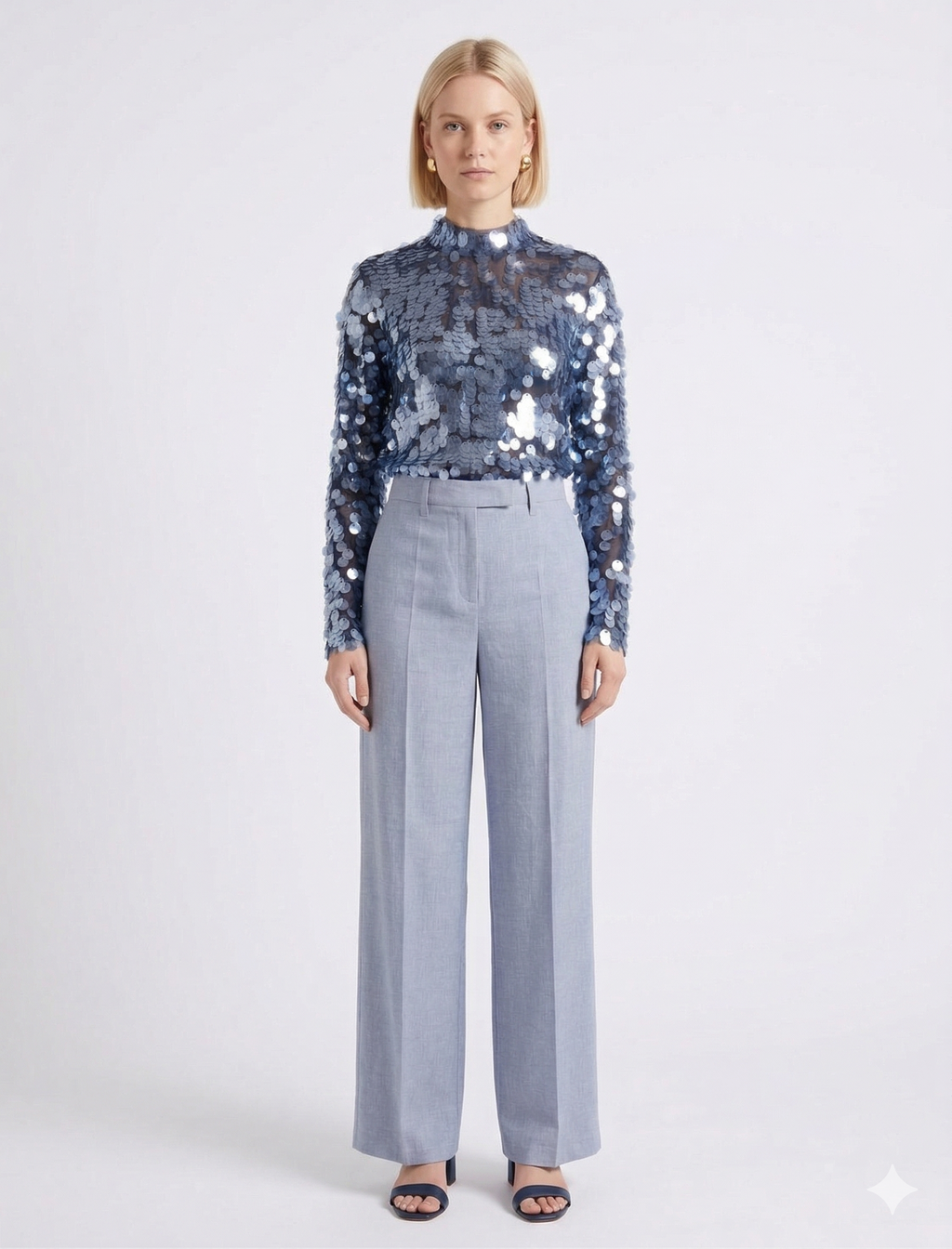 Blusa con paillette MARELLA