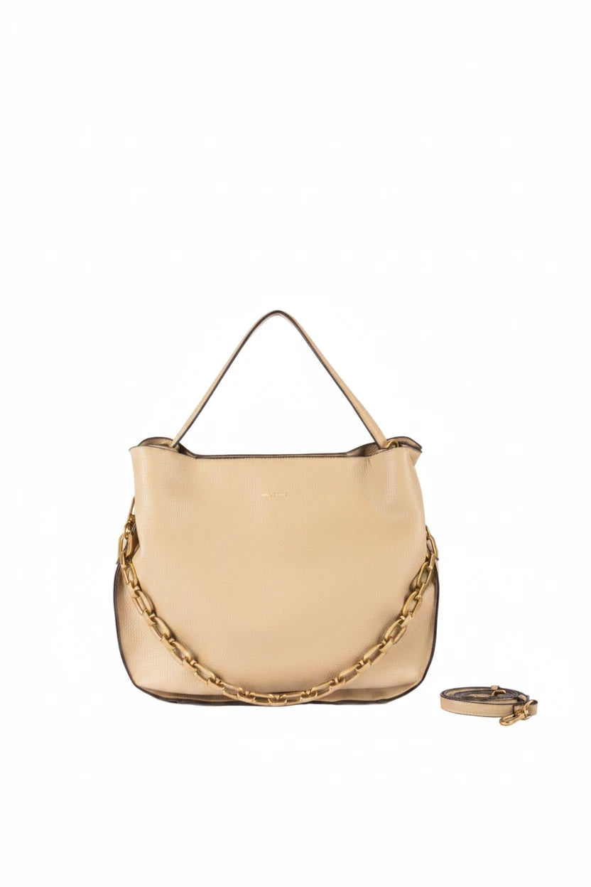 Borsa con tracolla e catena Nenette