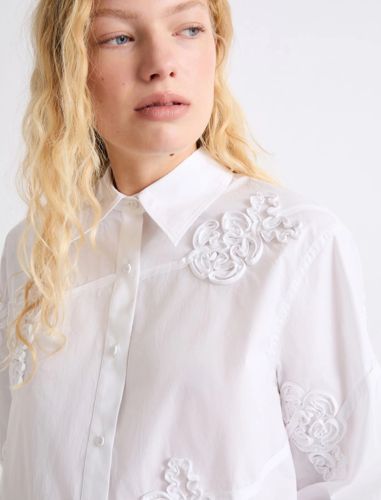 Camicia con ricami Marella