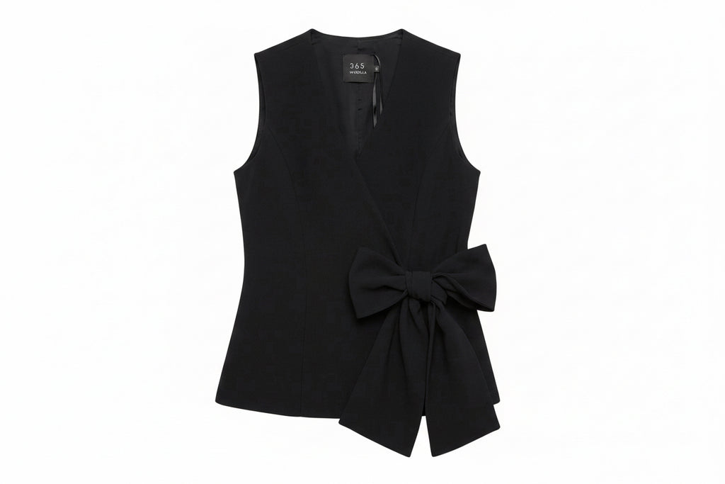 Gilet in cady con fiocco MARELLA
