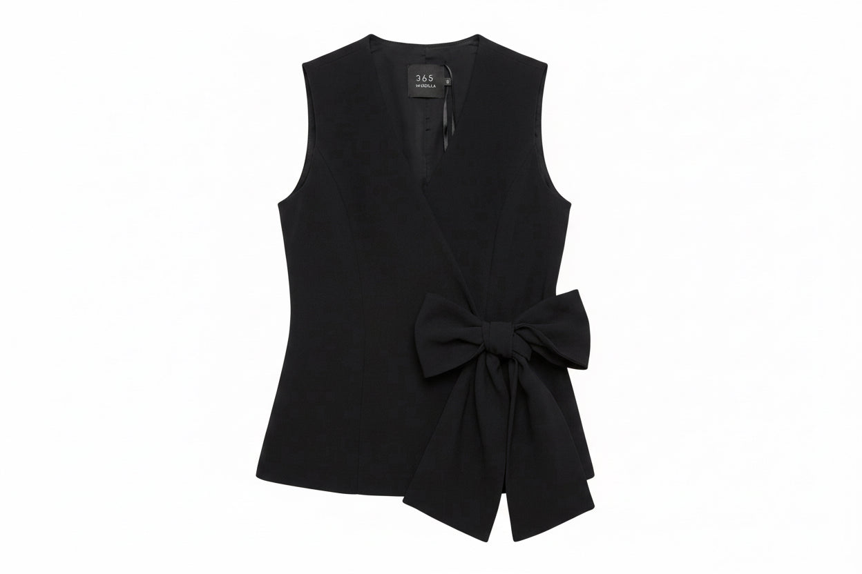 Gilet in cady con fiocco MARELLA