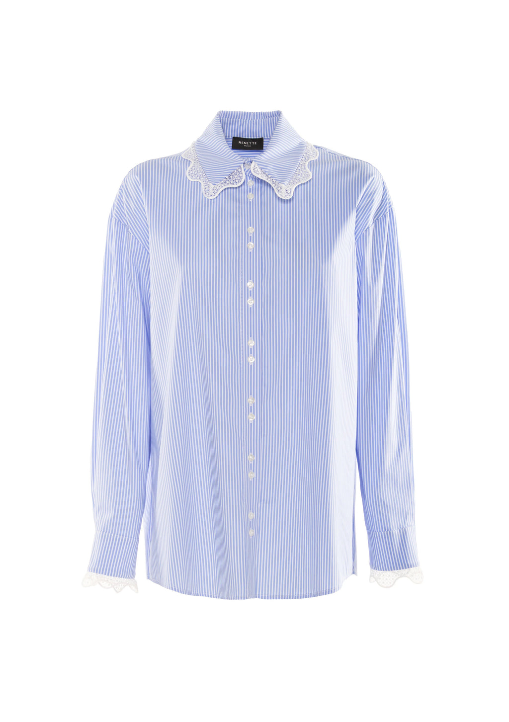 Camicia con inserti NENETTE