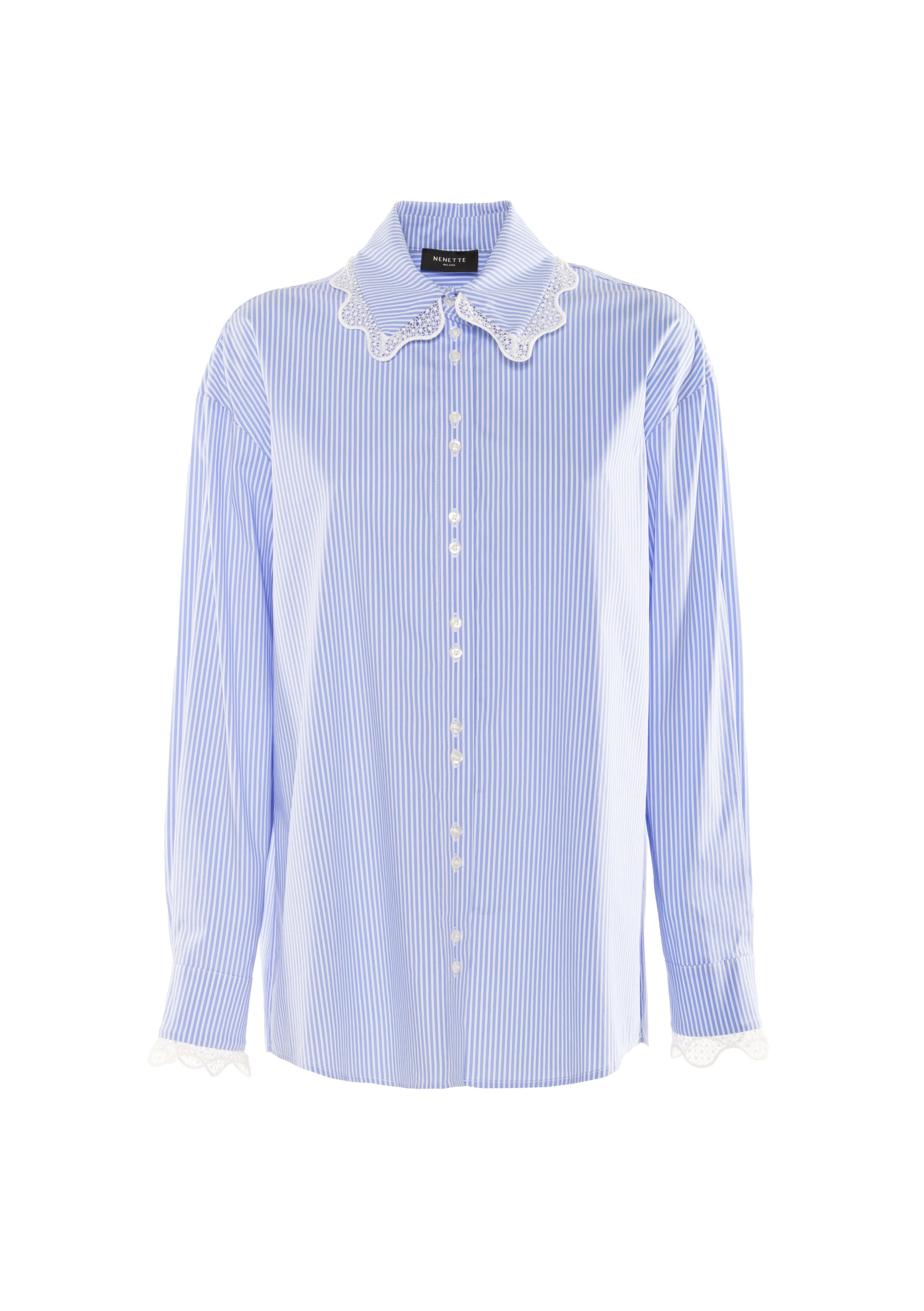Camicia con inserti NENETTE