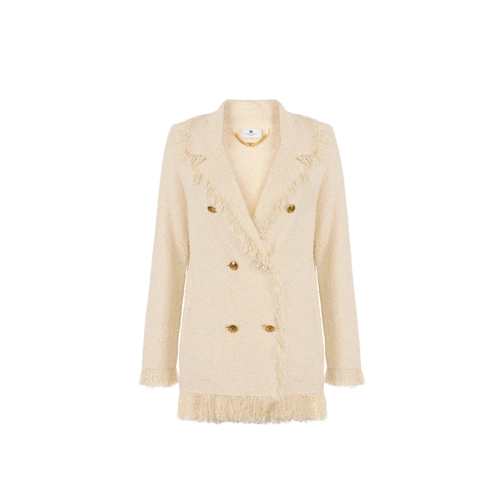 Giacca in maglia bouclè Elisabetta Franchi