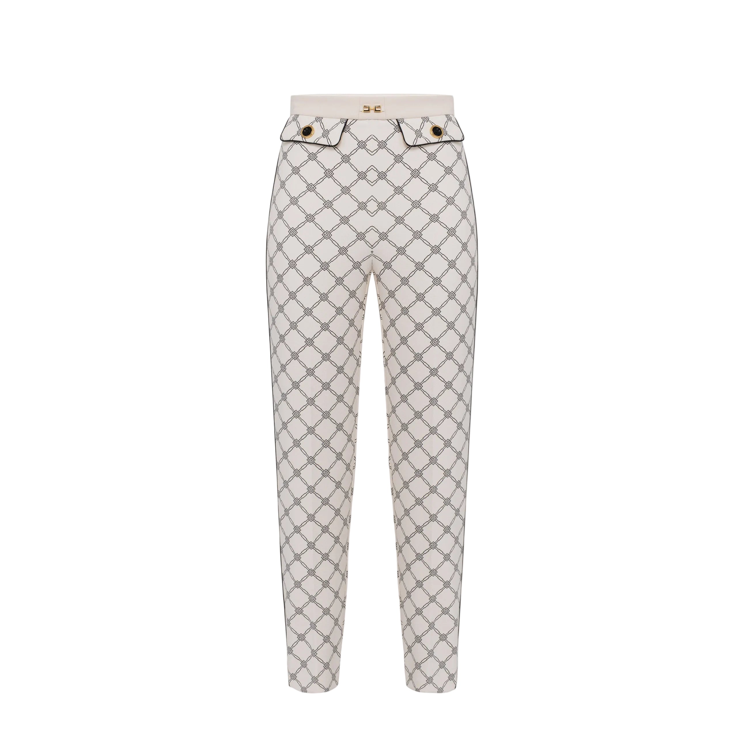 Pantalone logato Elisabetta Franchi