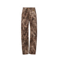 Jeans con stampa alligatore Elisabetta Franchi